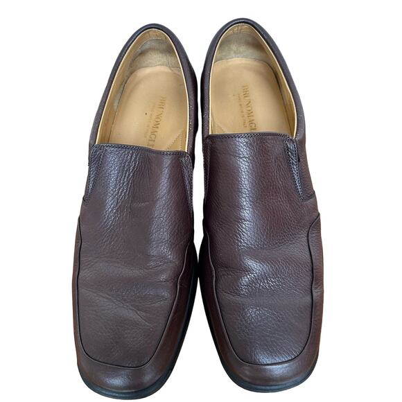 Bruno Magali Men\'s Ashton Slip On Brown Loafers Size 12 main image 4